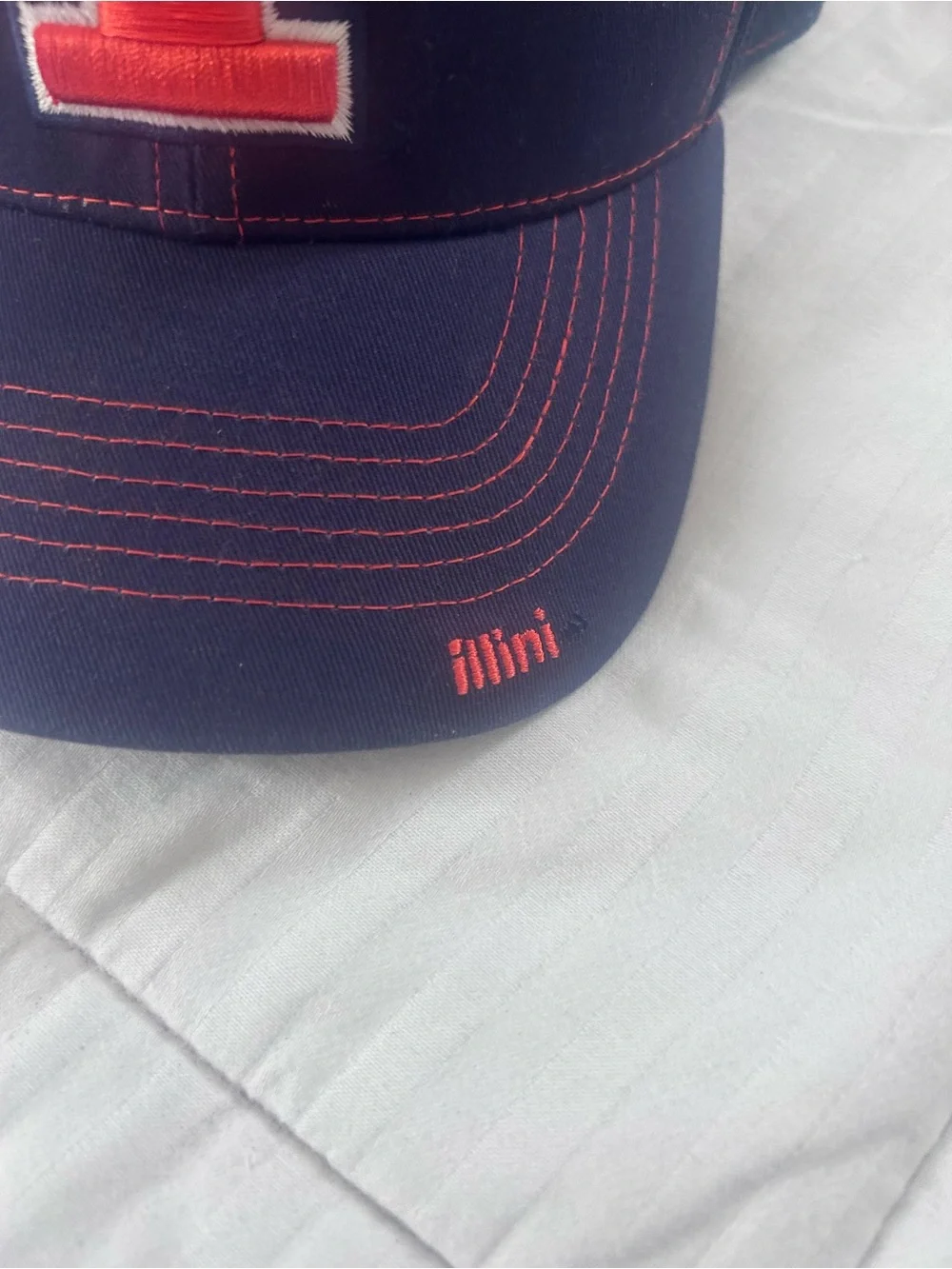 NWOT University of Illinois Illini Baseball Cap Hat